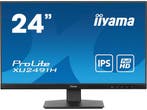 Iiyama ProLite XU2491H-B1 - 24 IPS Monitor - 100Hz, Verzenden, Nieuw, Iiyama