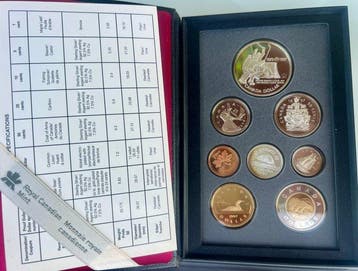 Canada. Elizabeth II. Lot Proof 1997 et 1998 (Zonder