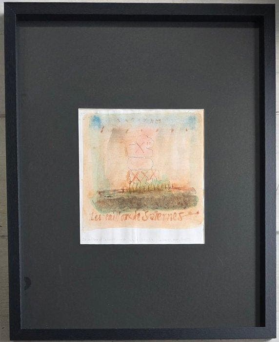 Co Westerik (1924-2018) - Les cailloux de salernes, Antiquités & Art, Art | Objets design