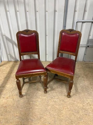 Gebruikte Set Kasteelstoelen, Ophalen