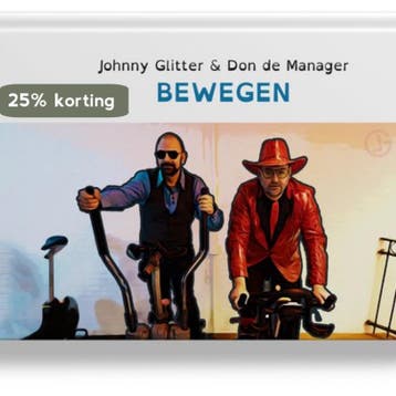 Johnny Glitter en Don de Manager / bewegen / 1 9789083333441, Boeken, Verzenden, Zo goed als nieuw, Robert den Hartog