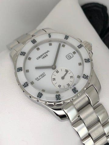 Certina - DS First Lady Ceramic - C014.235.11.011.00 - Femme, Nieuw