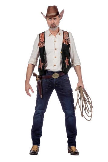 Cowboy Vest Slang, Kleding | Heren, Verzenden, Nieuw