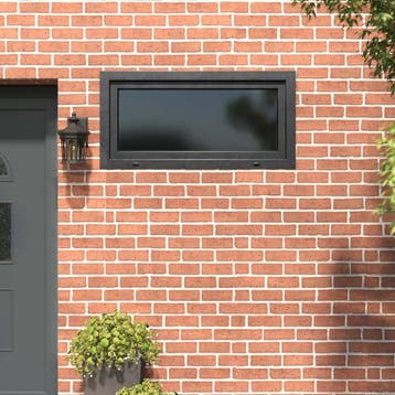vidaXL Kantel- en Draai Kelderraam RISOR 120 x 60 cm PVC en, Doe-het-zelf en Bouw, Raamkozijnen en Schuifdeuren, Verzenden, Nieuw