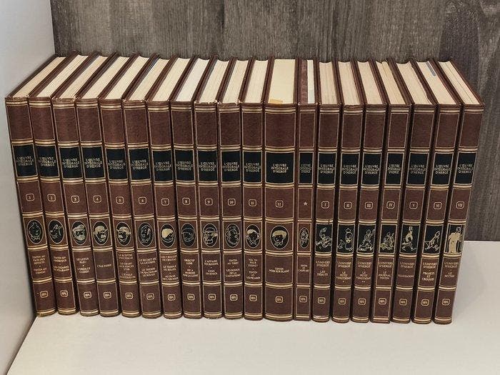 Tintin - Intégrale Rombaldi + Lunivers dHergé - Collection, Livres, BD