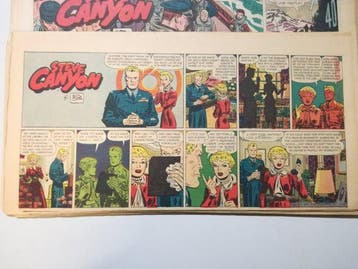 Steve Canyon - 95 Krantpaginas - 1952/1953, Nieuw