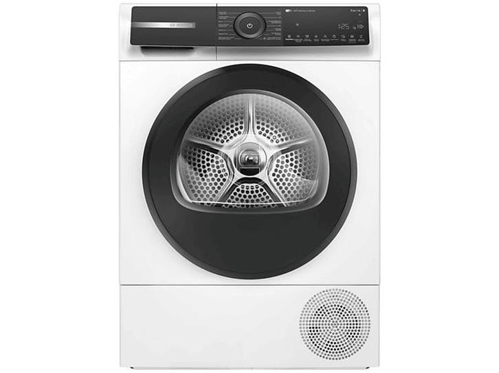 Bosch -  Warmtepompdroger 9.0 Kg 60 Db Energielabel B - Wit, Elektronische apparatuur, Droogkasten, Minder dan 85 cm, Voorlader