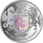 États-Unis. 1000 Satoshi 2025 Puma - Binary World 1 oz Proof