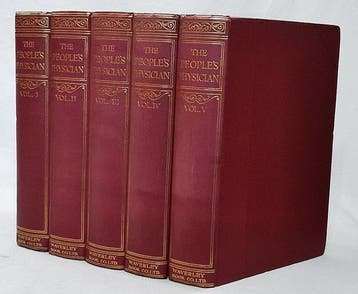 Victor Robinson - The Peoples Physician. In Five Volumes -