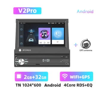 Autoradio Gps Android Gps 1Din, Verzenden
