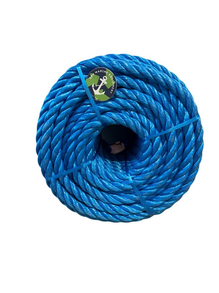 Blue Ocean Touw 18MM 50MTR PPMF, Watersport en Boten, Beroepsscheepvaart, Nieuw, Verzenden