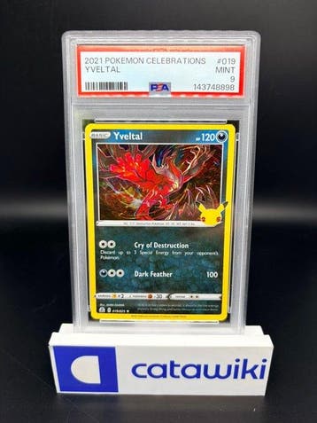 Pokémon - 1 Graded card - Yveltal 019/025 PSA 9 - Sword &