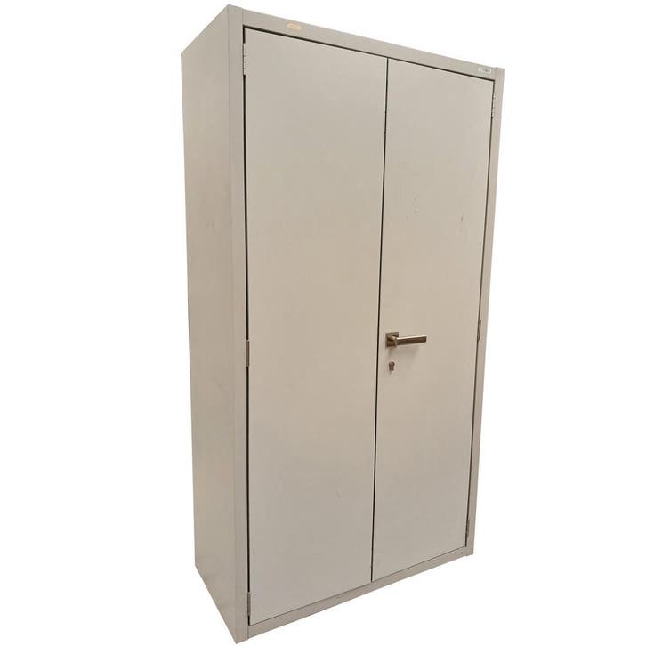 Brandwerende archiefkast 106x49 x196 cm staal grijs, Articles professionnels, Aménagement de Bureau & Magasin | Mobilier de bureau & Aménagement
