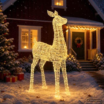 vidaXL Led-kerstverlichting in de vorm van een rendier, Diversen, Verzenden, Nieuw