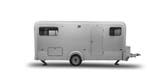 Lume Traveler - Nordic - Luxe Aluminium Caravan, Caravans en Kamperen, Caravans, Overige merken, Vast bed, 5 tot 6 meter, Airco