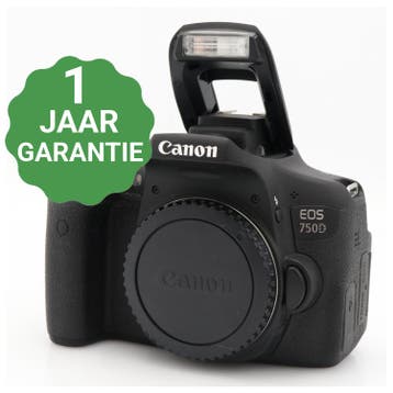 Canon EOS 750D body | Tweedehands, Audio, Tv en Foto, Fotocamera's Digitaal, Verzenden, Zo goed als nieuw, Canon