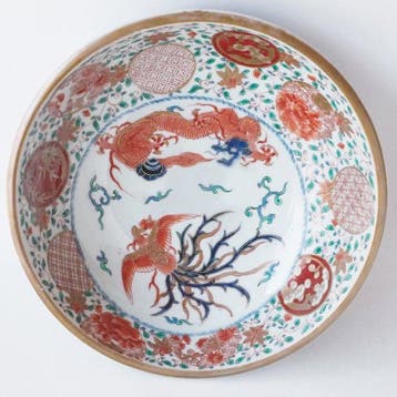 Assiette -  Imari elegant design - Porcelaine, Poterie,