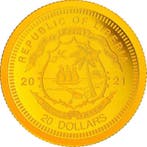 Liberia. 20 Dollars 2021 Diana Princess of Wales (1/100 Oz