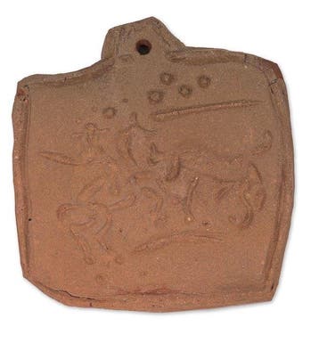 terracotta - Hanger - Picador en Stier 1950