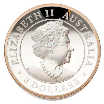 Australië. 8 Dollars 2021 - Australian Koala 5 Oz (Zonder