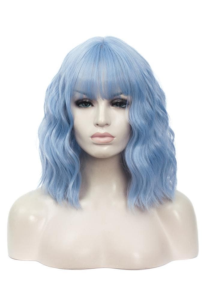 KIMU® Luxe Lichtblauw Pruik Schouderlengte Rechte Pony Krull, Vêtements | Femmes, Costumes de carnaval & Vêtements de fête, Enlèvement ou Envoi