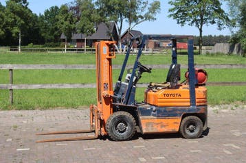 Veiling: Heftruck Toyota 5FG18 LPG 1750kg 3.5m 1987, Zakelijke goederen, Machines en Bouw | Heftrucks en Intern transport, Ophalen