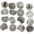 Frankrijk. Lote de 16 denarios de plata de la época de las