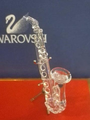 Swarovski - Beeldje - Saxophone - 211728 - Kristal