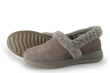 Skechers Pantoffels in maat 39 Bruin, Skechers, Bruin, Verzenden, Zo goed als nieuw