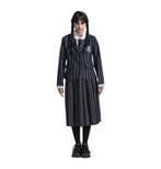 Kostuum Wednesday School Uniform Zwart/Grijs, Verzenden