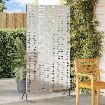 vidaXL Privacyscherm 100 x 50 x 180 cm Gegalvaniseerd staal, Tuin en Terras, Verzenden, Nieuw