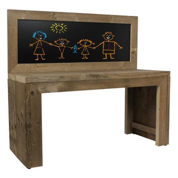 Kinder Speeltafel Krijtbord Steigerhout, Verzenden, Nieuw