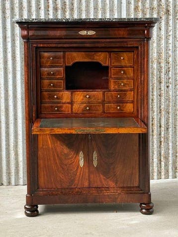 Secrétaire à abattant - Klepbureau, klepburo, bureau, buro,