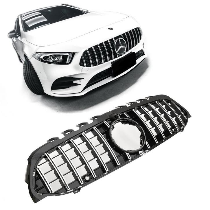 Grill | geschikt voor Mercedes-Benz | A-klasse 2018-2022 4d, Auto-onderdelen, Carrosserie, Nieuw, Mercedes-Benz, Verzenden