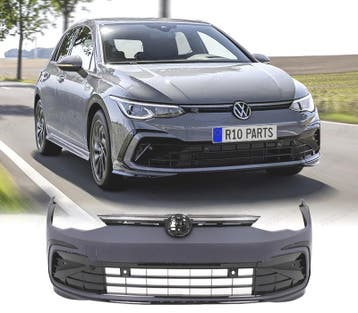 PARE-CHOCS AVANT VOLKSWAGEN VW GOLF 8 LOOK R-LINE, Auto-onderdelen, Verzenden