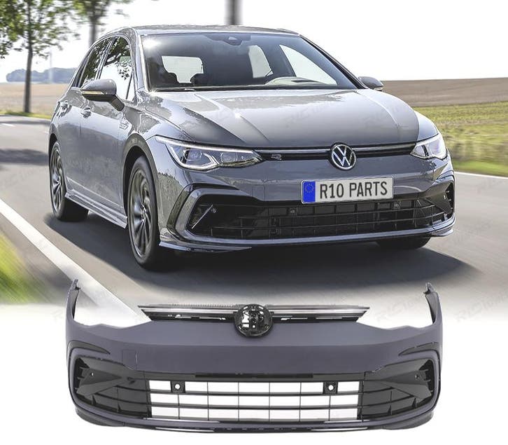PARE-CHOCS AVANT VOLKSWAGEN VW GOLF 8 LOOK R-LINE, Autos : Pièces & Accessoires, Carrosserie & Tôlerie, Envoi