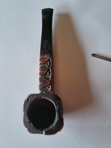 Sans prix de réserve - Pipe - Bois, Plastique - (2), Nieuw