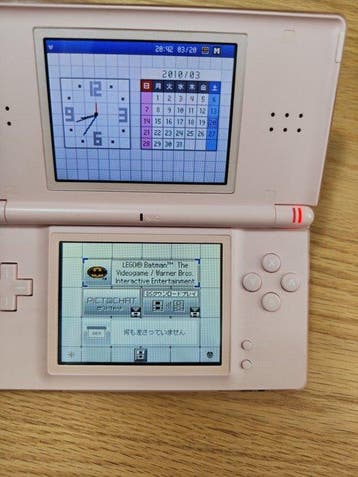 Nintendo - DS lite - Pink Japanese version handheld console