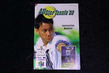 All Star Tennis 99 Nintendo 64 N64 Manual NUS-NTNP-EUR, Verzenden, Nieuw