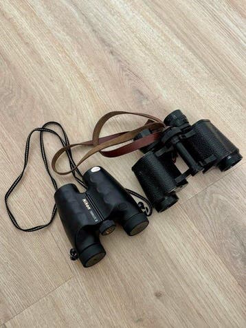 Verrekijker - 1940-1950, 1980-1990 - Beropris 8x30 & Nikon, Verzamelen
