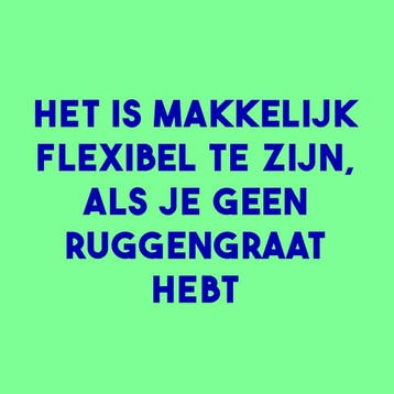 Homebound Tegeltje flexibel ruggengraat, Ophalen of Verzenden, Nieuw