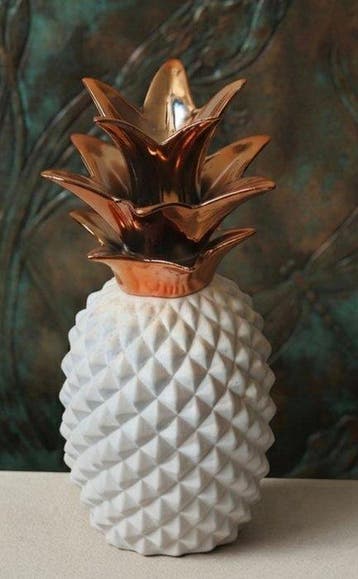 Sculpture, Sculpture Décorative Ananas Chic – Design