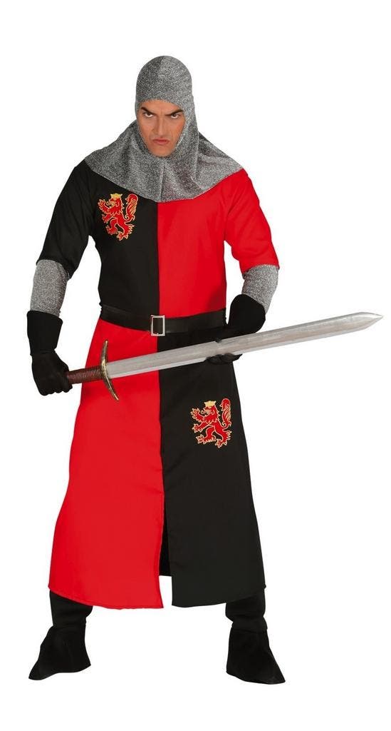 Middeleeuwse Ridder Kostuum Heren, Kleding | Heren, Carnavalskleding en Feestkleding, Nieuw, Verzenden