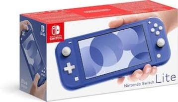 Nintendo Switch Lite Blauw in Doos (Nette Staat), Games en Spelcomputers, Spelcomputers | Nintendo Switch Lite, Ophalen of Verzenden