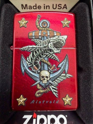 Zippo - Zonder minimumprijs - Aansteker - Staal (roestvrij), Nieuw