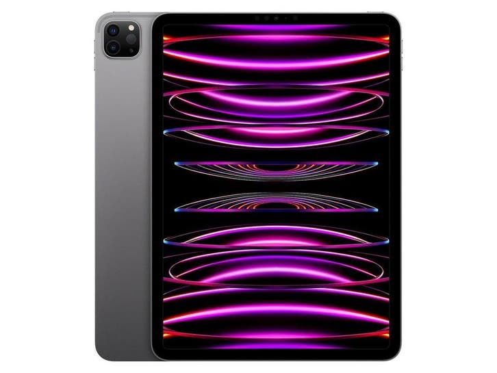 Apple iPad Pro (2022, M2 series) - Spacegrijs - 512 GB -, Computers en Software, Apple iPads, Zo goed als nieuw, Verzenden
