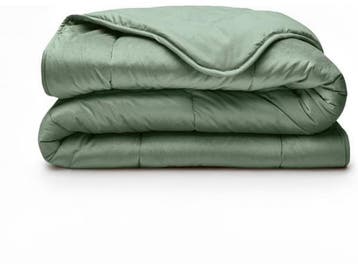 Veiling - Dekbed zonder Overtrek Velvet 200x200 Groen, Nieuw
