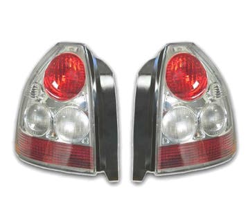 Feux Arrière Pour Honda Civic II 3P Style Lexus 96- Chromé, Verzenden, Nieuw