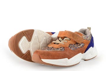 Fr By Romagnoli Sneakers Meisjes in maat 35 Cognac, Verzenden, Fr By Romagnoli, Jongen of Meisje, Schoenen