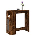 vidaXL Bartafel met rekken 101x40x103,5 cm bewerkt hout, Verzenden, Nieuw